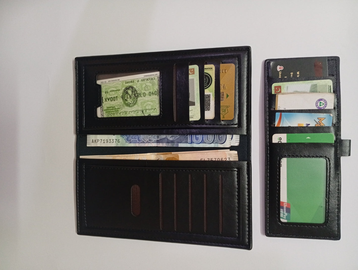 Premium Bifold Leather Wallet – RFID Blocking | Vintage Design with Multi Card Slots(Vairants)