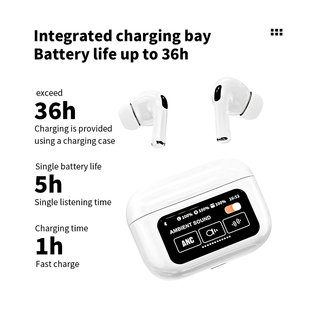 A9 Airpods Pro 2 With Touch-Screen