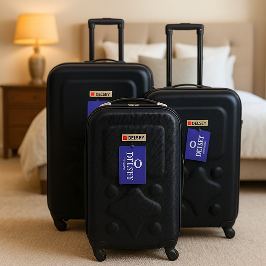 Travel Smart with Delsy Black – Where Style Meets the Journey