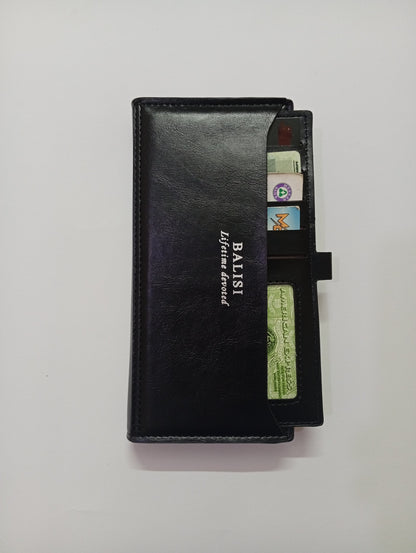 Premium Bifold Leather Wallet – RFID Blocking | Vintage Design with Multi Card Slots(Vairants)